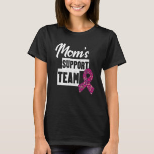 Brustkrebs-Mama-Support Pink Ribbon Brust T-Shirt
