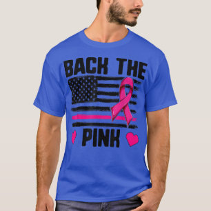 Brustkrebs Männer Frauen, zurück zum rosa Amerikan T-Shirt