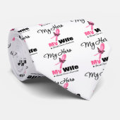 Brustkrebs Mein Held Meine Ehefrau Krawatte (Gerollt)