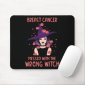 Brustkrebs mit dem falschen HexenHallowee verwirrt Mousepad (Mit Mouse)