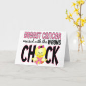 Brustkrebs mit dem falschen Schwanz Karte (Gelbe Blume)