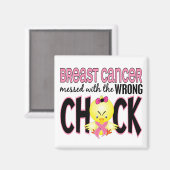 Brustkrebs mit dem falschen Schwanz Magnet (Vorderseite/Rückseite)