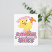 Brustkrebs mit dem falschen Schwanz Postkarte (Stehend Vorderseite)