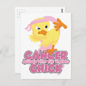 Brustkrebs mit dem falschen Schwanz Postkarte (Vorne/Hinten)