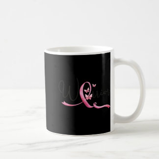 Brustkrebs Monat Schmetterlinge Rosa Schleife Frau Kaffeetasse