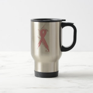 Brustkrebs-Mut-Glauben-u. Hoffnungs-Reise-Tasse Reisebecher