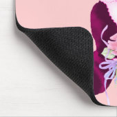 Brustkrebs-Panda-Bär Mousepad (Ecke)