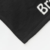 Brustkrebs-Partner T-Shirt Fleecedecke (Ecke)