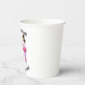 Brustkrebs-Party: Niemand kämpft allein! Pappbecher (Links)