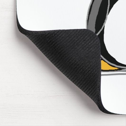 Brustkrebs-Pinguin Mousepad (Ecke)