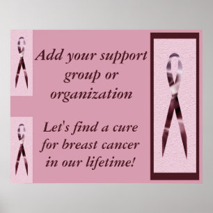 Brustkrebs-Plakat Poster