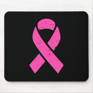 Brustkrebs rosa Schleife Tasche Bewusstsein Frauen Mousepad