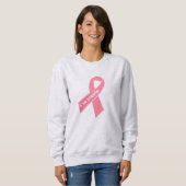 Brustkrebs Rosa Schleimhaut Sweatshirt (Vorne ganz)