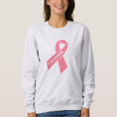 Brustkrebs Rosa Schleimhaut Sweatshirt (Vorderseite)