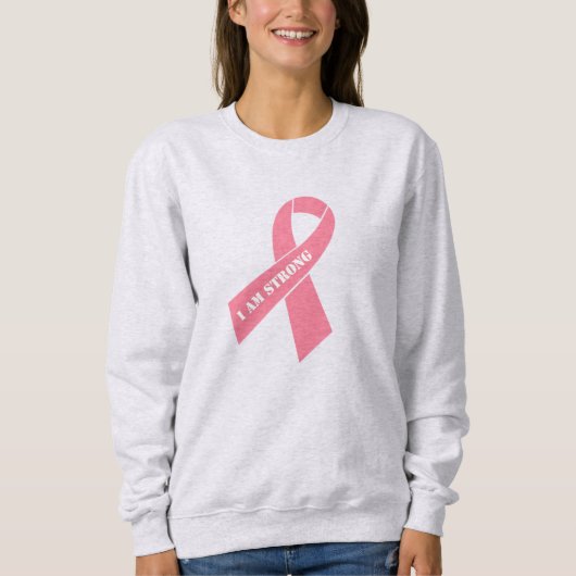 Brustkrebs Rosa Schleimhaut Sweatshirt (Vorderseite)