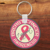 Brustkrebs-Schlüsselkette Schlüsselanhänger (Vorderseite)