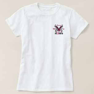 Brustkrebs-Schmetterling 7 T-Shirt