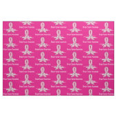 Brustkrebs-Schwäne der Hoffnung Stoff (Fat Quarter (45,7 x 55,9 cm))