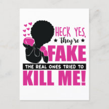 Brustkrebs Schwarze Frau Kriegerin Melanin Überleb