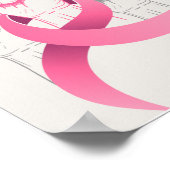 Brustkrebs-Screening medizinisches Poster (Ecke)