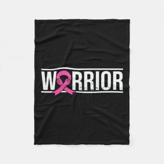 Brustkrebs-Sensibilisierungskampagne für Ribbon-Br Fleecedecke (Vorderseite)