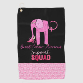 Brustkrebs-Sensibilisierungskampagne Golfhandtuch