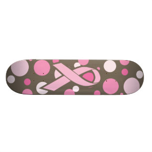 Brustkrebs-Sensibilisierungsskateboard Skateboard