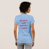 Brustkrebs-Shirt T-Shirt (Schwarz voll)