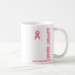Brustkrebs-Shirts unterstützen Brustkrebs im Quadr Kaffeetasse