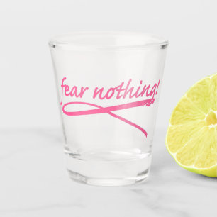 Brustkrebs Shot Glass Schnapsglas