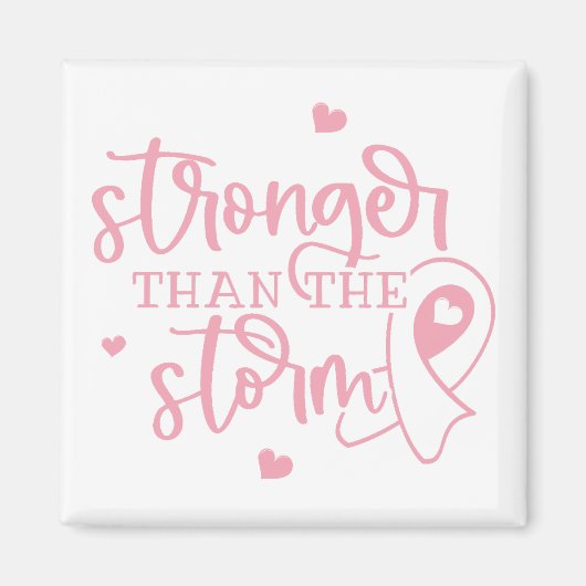 Brustkrebs stärker als der Sturm Magnet (Vorne)