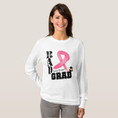 Brustkrebs-Strahlentherapie-KRASSER Absolvent T-Shirt (Vorne ganz)