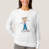 Brustkrebs stütze ich T-Shirts und Geschenke (Vorderseite)