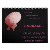 Brustkrebs-Stützkalender Kalender (Titelbild)