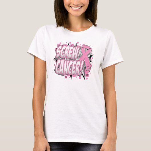 Brustkrebs T-Shirt (Vorderseite)