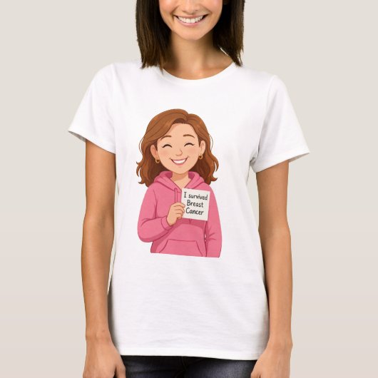 Brustkrebs T-Shirt (Vorderseite)