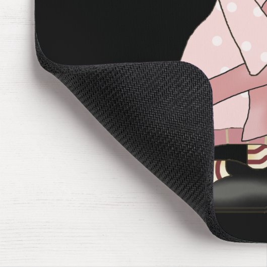 Brustkrebs-T - Shirts und Geschenke für sie Mousepad (Ecke)