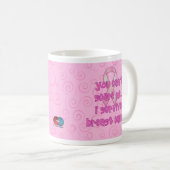 Brustkrebs-Tasse Kaffeetasse (VorderseiteRechts)