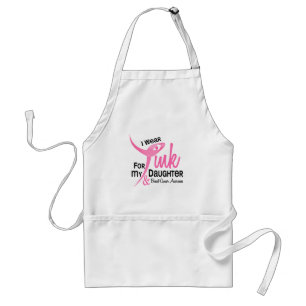 BRUSTKREBS trage ich Rosa für meine Tochter 41 Schürze
