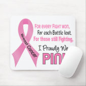 Brustkrebs trage ich stolz Rosa 1 Mousepad (Mit Mouse)