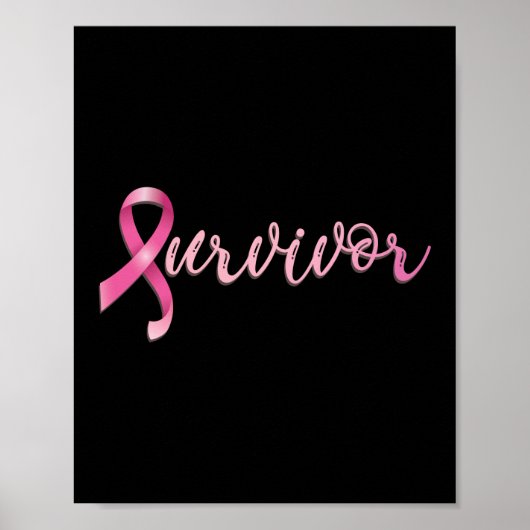 Brustkrebs - Überleben des Brustkrebses Poster (Vorne)