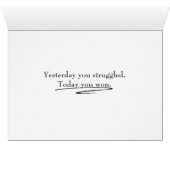 Brustkrebs - Überleben Herzlichen Glückwunsch (Innenansicht Horizontal (Unten))