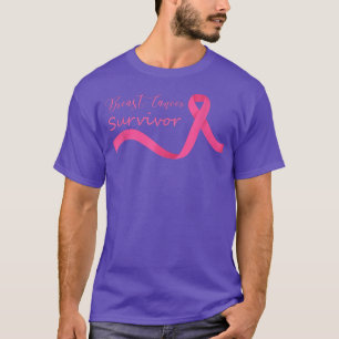 Brustkrebs-Überleben Krebsbewusstsein T-Shirt