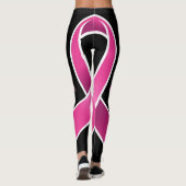 Brustkrebs Überleben Leggings (Rückseite)