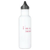 Brustkrebs-Überlebend-Band Trinkflasche (Links)