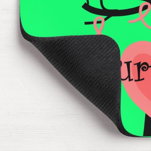 Brustkrebs-Überlebend-Geschenke--Einzigartiger Mousepad (Ecke)