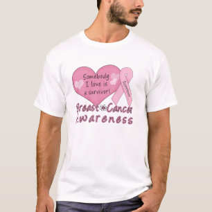 Brustkrebs-Überlebend-grundlegender T - Shirt