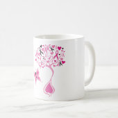 Brustkrebs-Überlebend-Kaffee-Tasse Kaffeetasse (VorderseiteRechts)