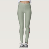 BRUSTKREBS-ÜBERLEBEND-LEGGINGS DER FRAUEN LEGGINGS (Vorderseite)