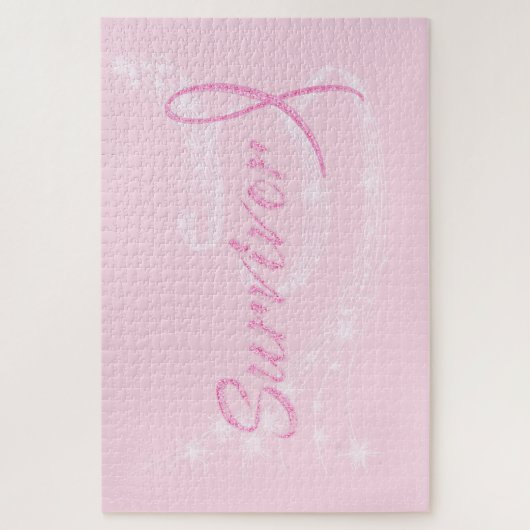 Brustkrebs-Überlebende Jigsaw-Puzzle Puzzle (Vertikal)